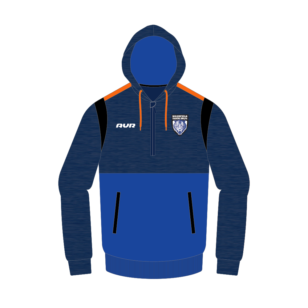 Moorfield Tigers Half Zip Hoodie