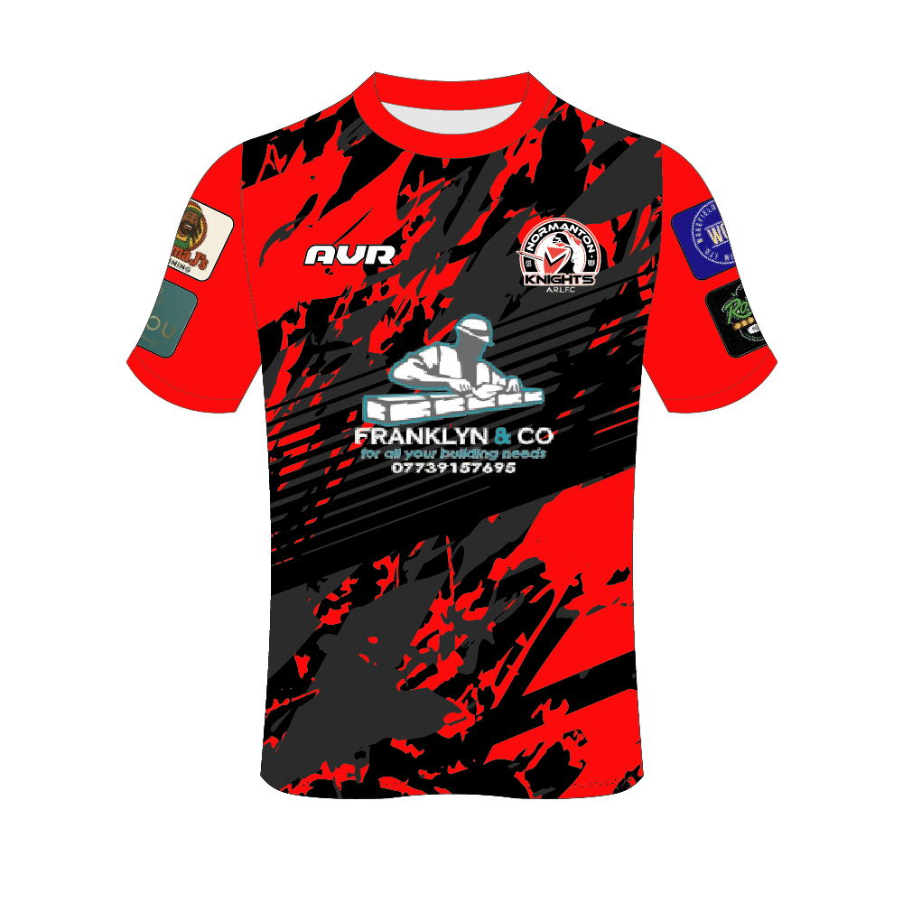 Normanton Knights 2026 U14's Sponsors T-Shirt
