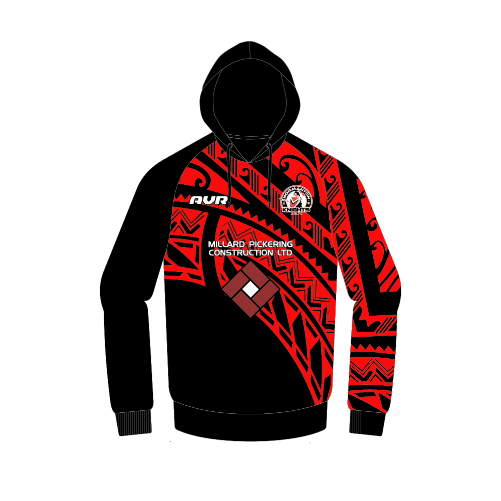 Normanton Knights 2026 U14's Overhead Hoodie (Millard Sponsor)