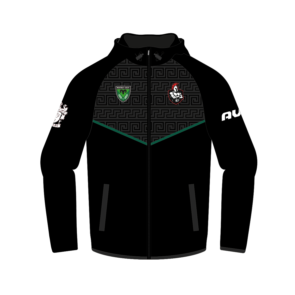 Mirfield Spartans Hybrid Hood Jacket