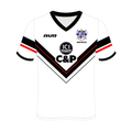 Widnes Masters V Neck Training T-Shirt White
